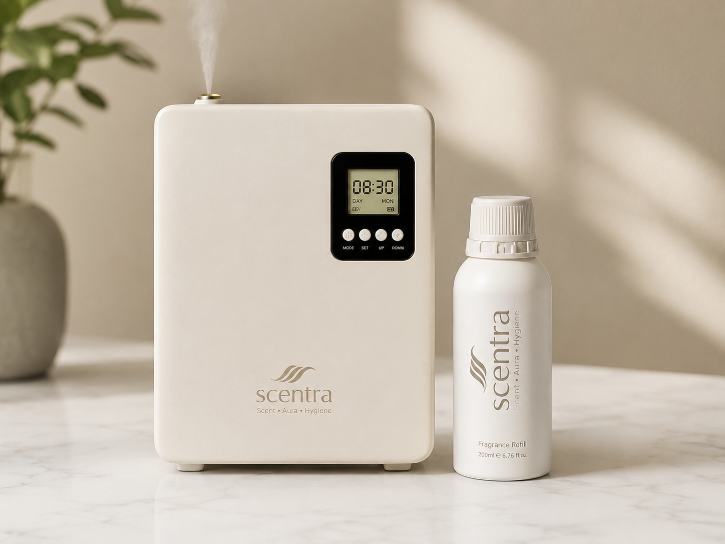 Scentra fragrance diffuser and refill